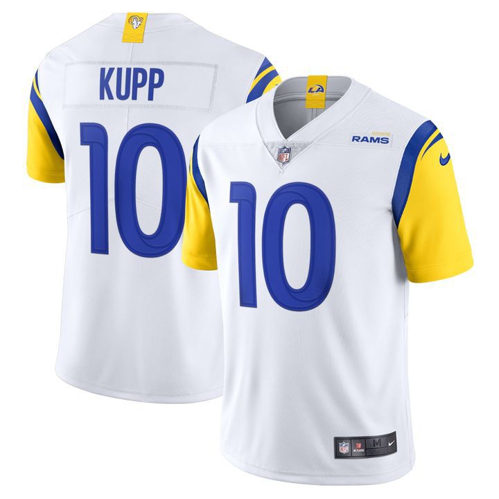 Men Los Angeles Rams #10 Cooper Kupp Nike White Limited NFL Jersey->los angeles rams->NFL Jersey